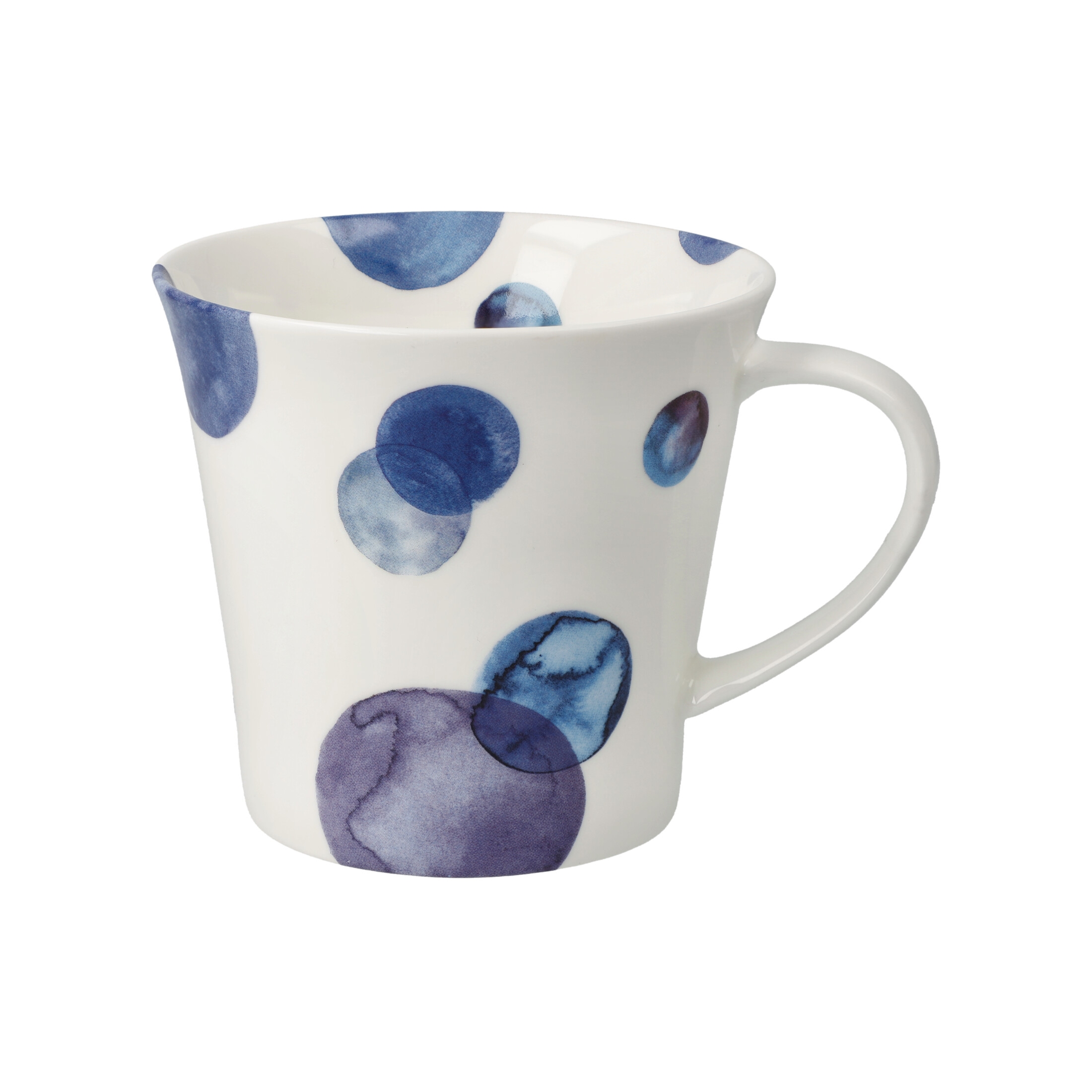 Becher, Tasse COLORI PFLAUME Punkte weiß blau für 350ml Goebel Porzellan |  Kaffeebecher | Tassen, Becher und Untertassen | Kochen & Genießen |  CreaFlor Home