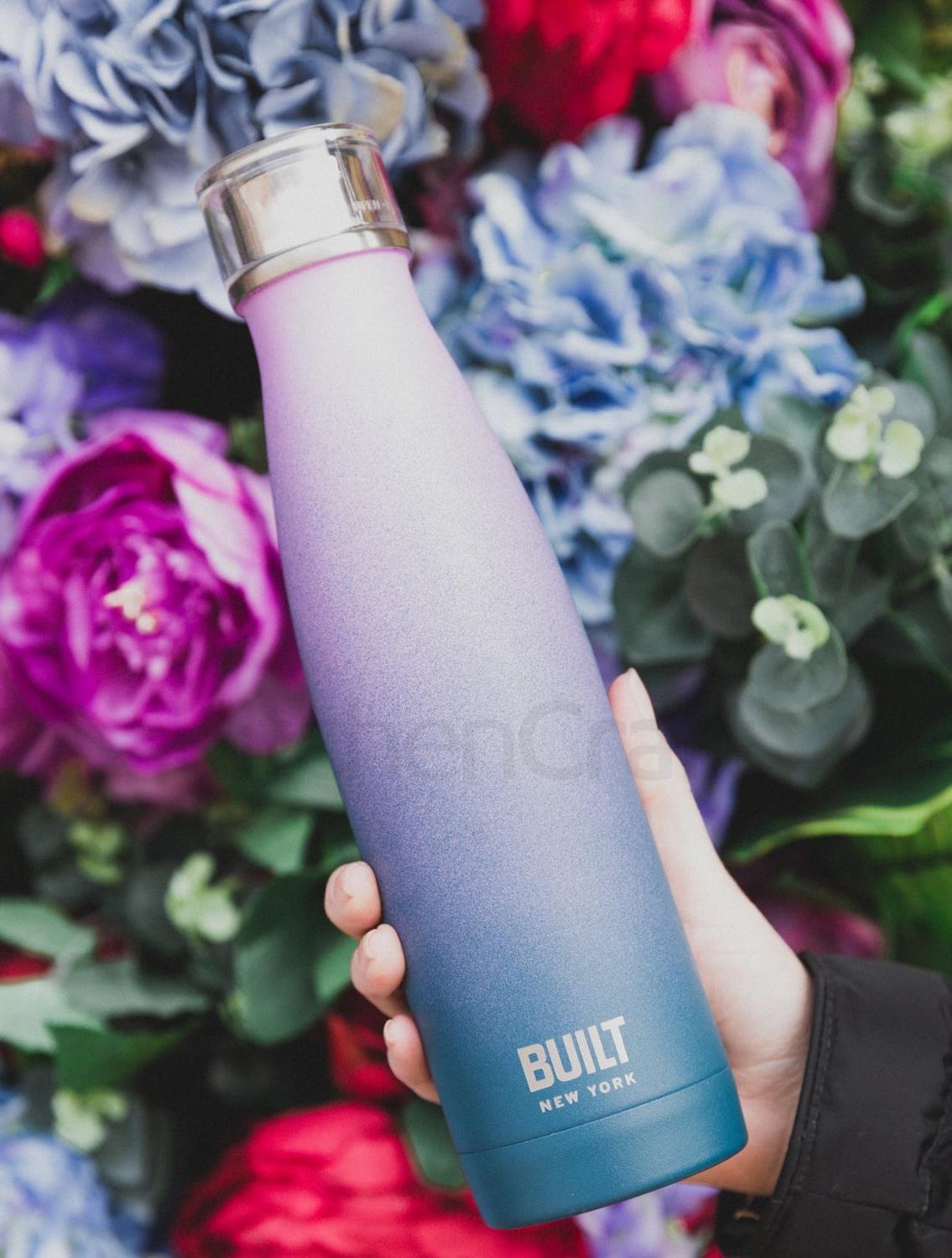Trinkflaschen Built Bottle Trinkflasche Fur 500ml Edelstahl Pink Blau Ombre Kitchen Craft Wa Fendermarineaustralia Com Au