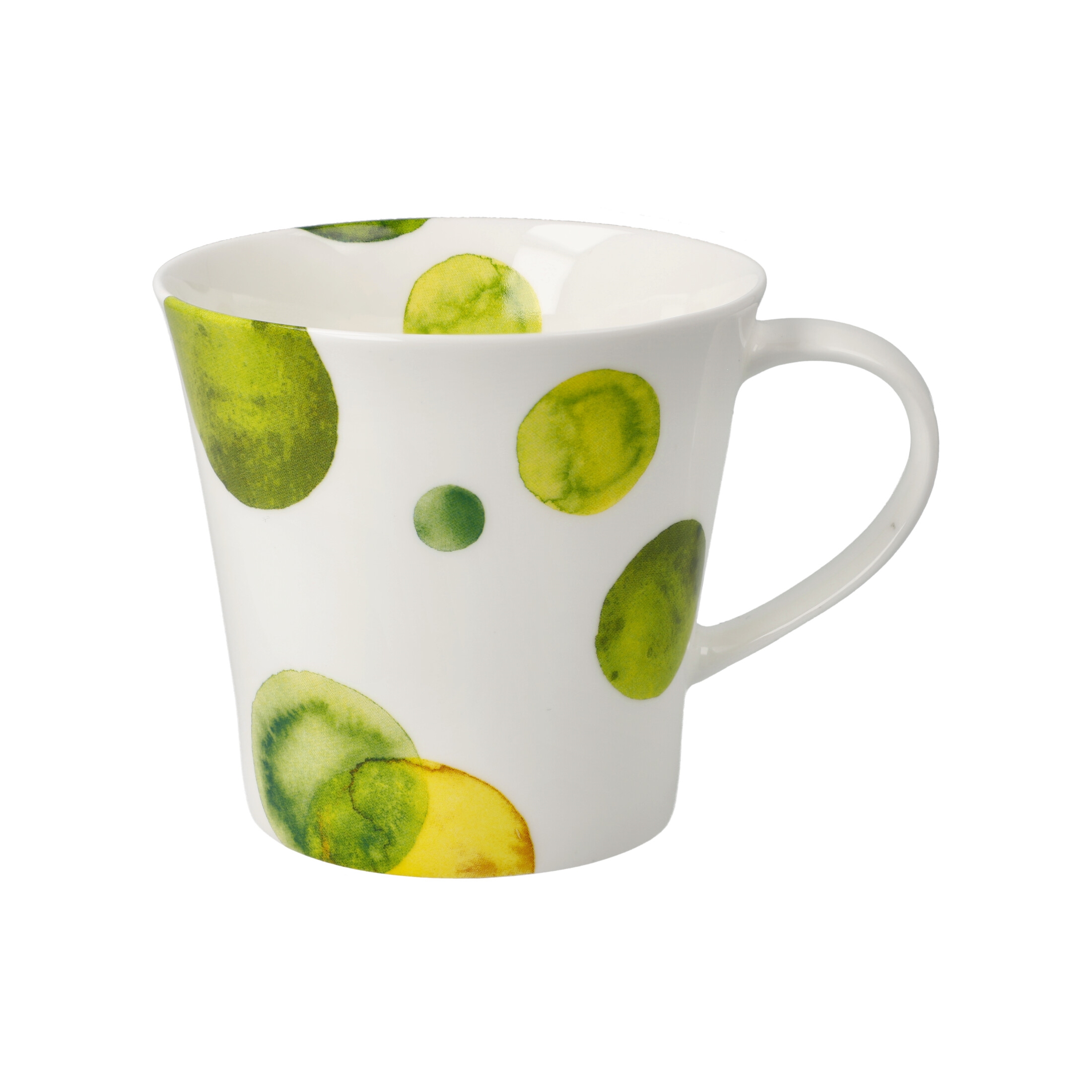 Becher, Tasse COLORI LIMETTE Punkte weiß gelb grün für 350ml Goebel  Porzellan | Kaffeebecher | Tassen, Becher und Untertassen | Kochen &  Genießen | CreaFlor Home