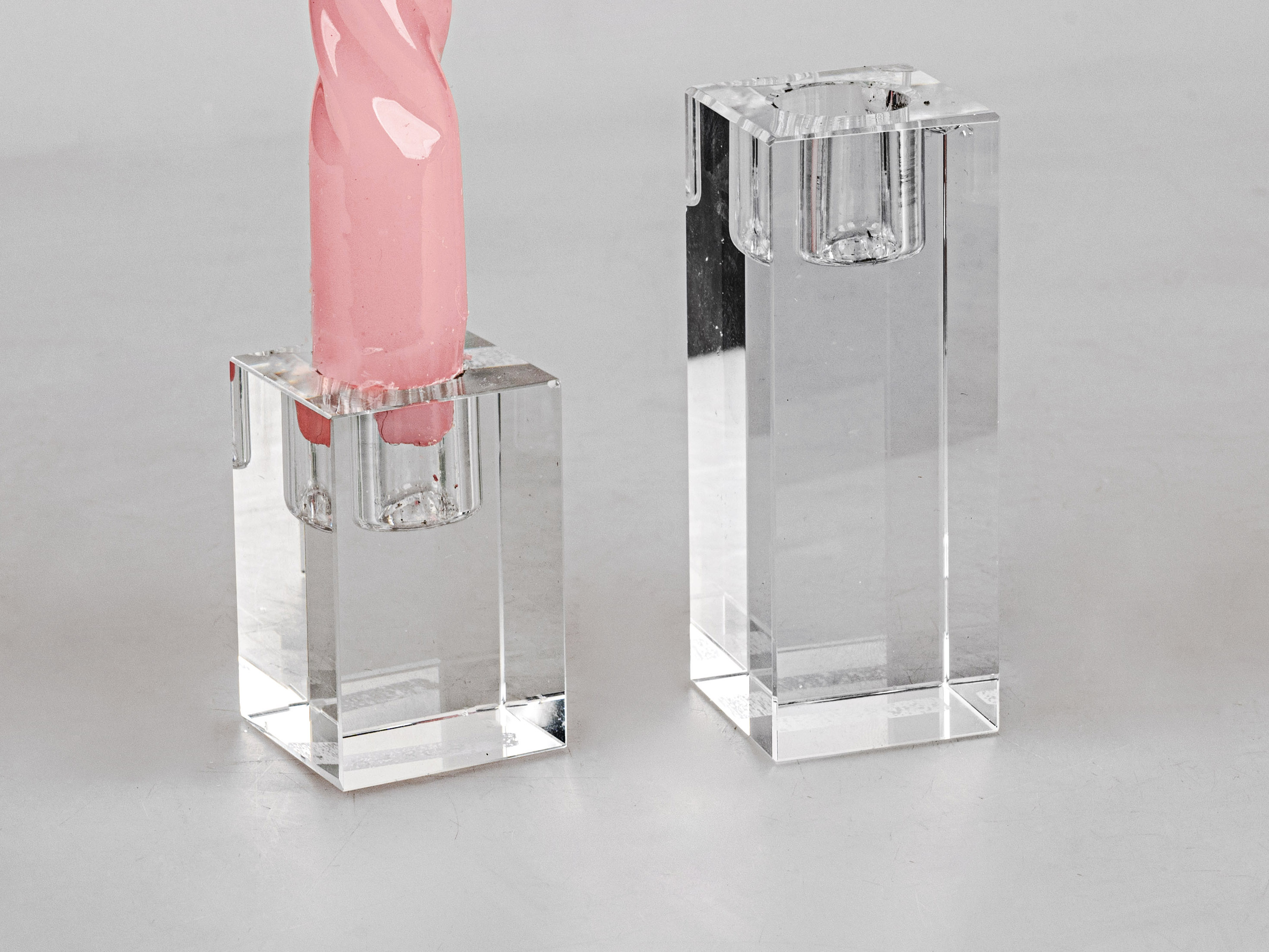 Stabkerzenhalter Leuchter BASIC H. 10cm transparent aus Glas Formano |  Formano Herbst | Formano | Marken & Serien | CreaFlor Home